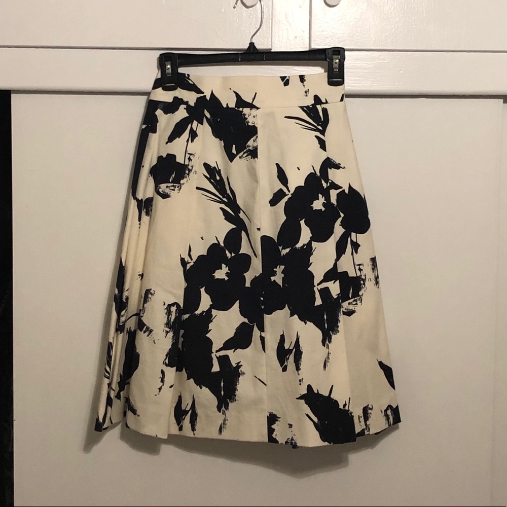Black and white skirt